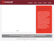 Tablet Screenshot of bodycraftstudio.com